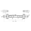 Oberlenker  GELENK/GELENK,  Kat.3/4, 665-875mm