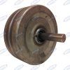 Blechrad mit Achse Ø 250 x 100 mm