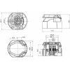 13-polige Steckdose 12V