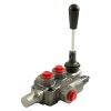 Handsteuerventil 1-heblik,  doppeltwirknd  180bar/40l