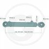 Hydraulikzylinder mit Gelenkaugen - flach  50/32/205