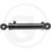 Hydraulikzylinder mit Gelenkaugen - flach  50/25/200