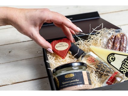 Valentýnská Luxusní dárková krabička pro bezva chlapa