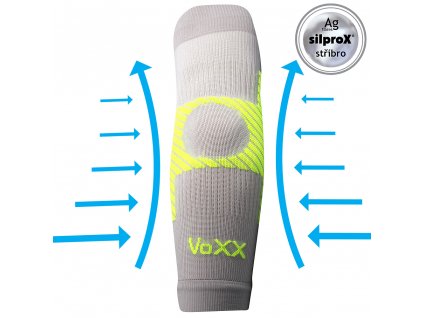 VoXX PROTECT kompresní návlek na loket šedá
