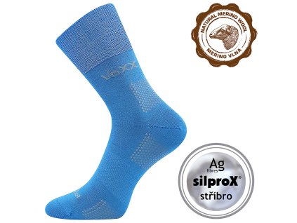 VoXX Orionis antibakteriální merino ponožky modrá