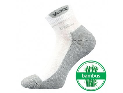 VoXX sportovní bambusové ponožky Brooke bílá