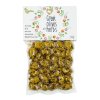 Zelené řecké olivy ochucené koprem cibulkou rajčaty a mátou 220g MY OLIVE