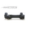 Montáž Innomount pro Sauer 404 s kruhy 30mm, spodní pohled