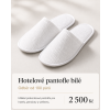 Hotelové pantofle bílé