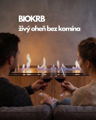 Živý oheň i tam, kde není komín? S našimi biokrby naprostá realita! 🔥 ​Fungují na principu spalování bioethanolu, takže...
