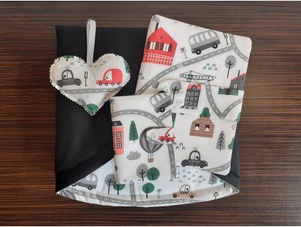 HERNÍ/ PŘEBALOVACÍ PODLOŽKA + plenkovník + obal na OP