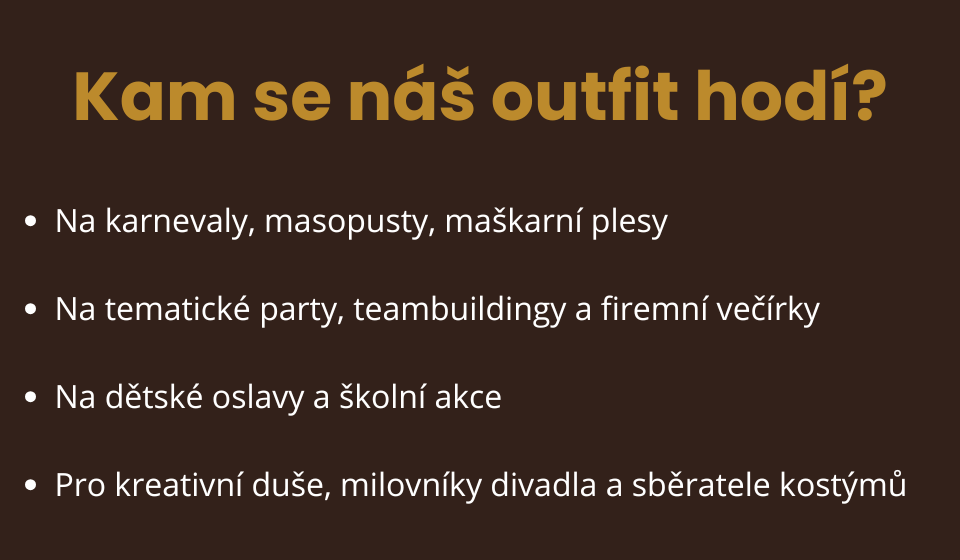 Kam se náš outfit hodí?