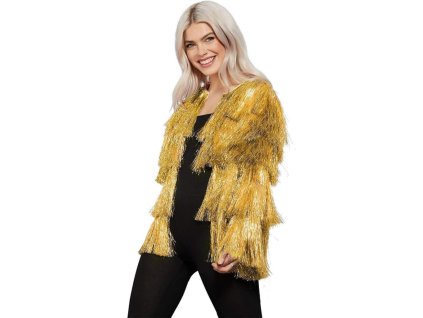 Festivalová bunda zlatá