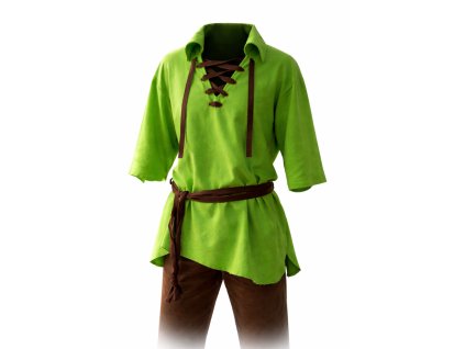 zelena tunika Petra Pana