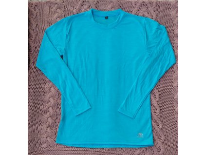 Merino tencel tričko pánské dlouhý rukáv