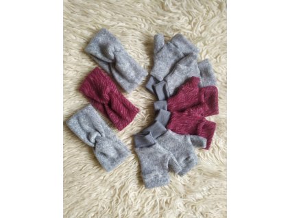 Set čelenka a návleky na ruce