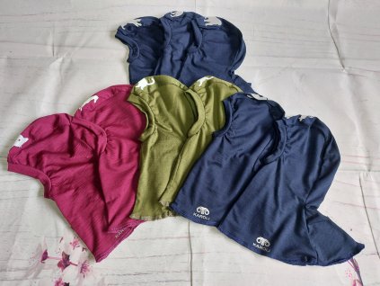 Kukla s reflexním obrázkem jaro/podzim 100% merino celoroční