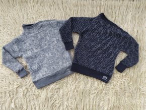 Dětský rostoucí merino fleece svetřík