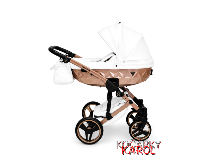 Junama Mirror Satin 05 White/Copper