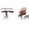 qplay rowerek biegowy racer brown 2