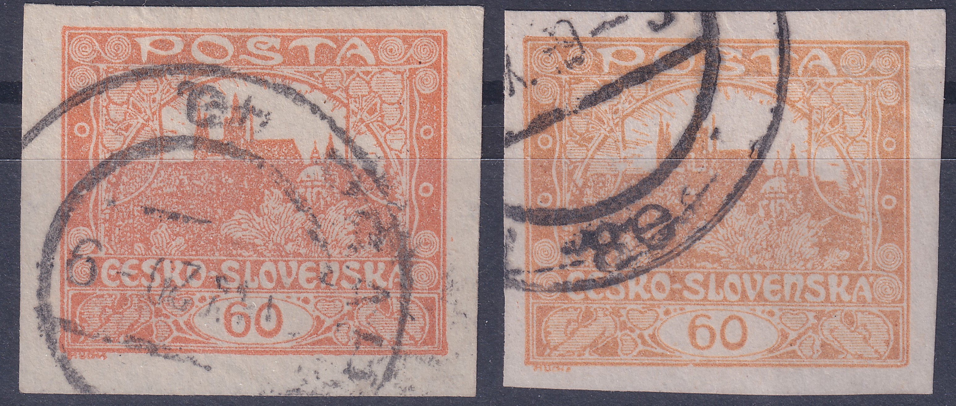 Hradčany poškození