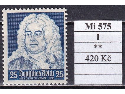 Deutsches Reich Mi 575 I svěží