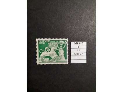 Deutsches Reich Mi 817 I svěží