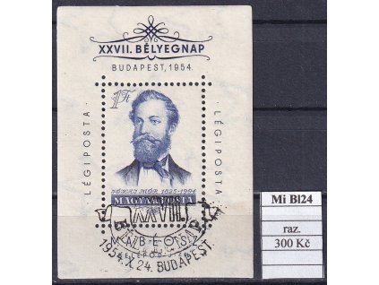 Maďarsko Mi Bl 24 razítkované