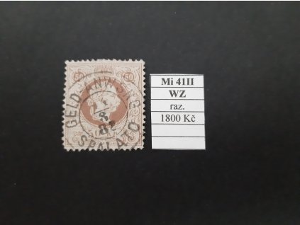 Rakousko Mi 41 II WZ razítkované