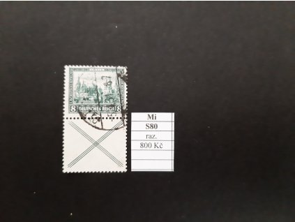 Deutsches Reich Mi S 80 razítkované