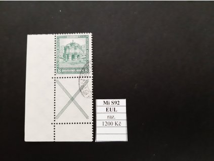 Deutsches Reich Mi S 92 EUL razítkované