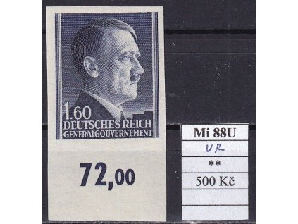 Generalgouvernement Mi 88 U UR svěží