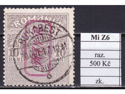 MviR Mi Z 6 razítkované zkoušené