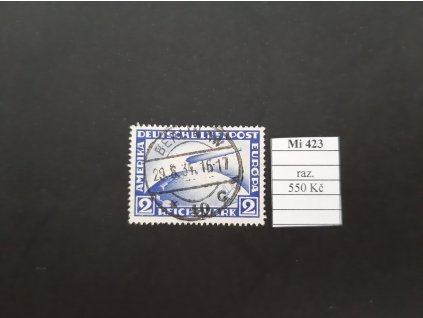 Deutsches Reich Mi 423 razítkované