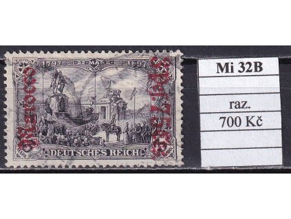 D.P. Marocco Mi 32 B razítkované