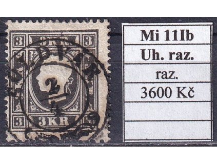 Rakousko Mi 11 Ib Uhorské razítko