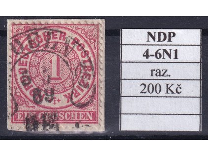 Hufeisenstempel 4-6N1 NDP razítkované