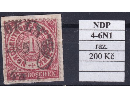 Hufeisenstempel 4-6N1 NDP razítkované