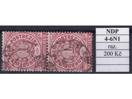 Hufeisenstempel 4-6N1 NDP razítkované