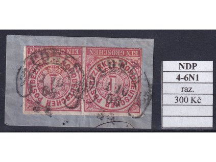 Hufeisenstempel 4-6N1 NDP razítkované
