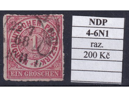 Hufeisenstempel 4-6N1 NDP razítkované