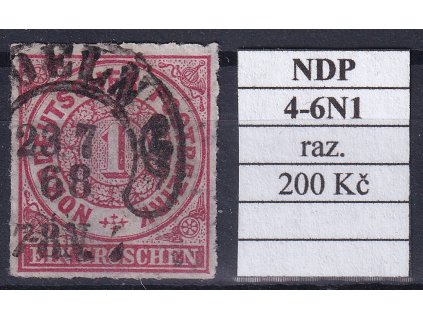 Hufeisenstempel 4-6N1 NDP razítkované
