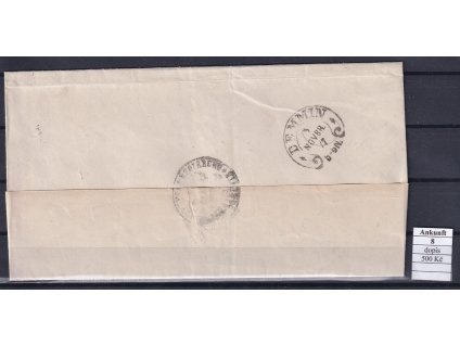 Hufeisenstempel 8 Ankunft dopis