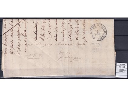 Hufeisenstempel 11-1N1 Portofrei dopis