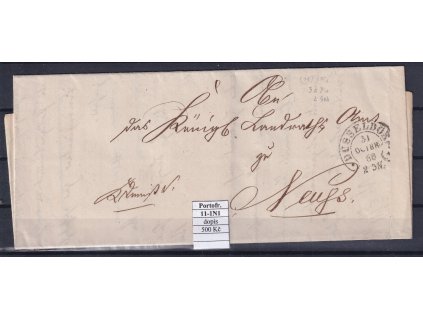 Hufeisenstempel 11-1N1 Portofrei dopis