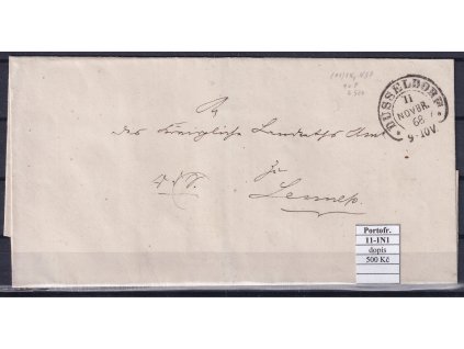 Hufeisenstempel 11-1N1 Portofrei dopis