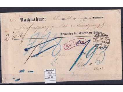 Hufeisenstempel 12-3 Portofrei dopis