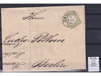 Hufeisenstempel 17-3 kl. Schild dopis