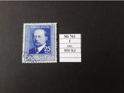 Deutsches Reich Mi 761 I razítkované