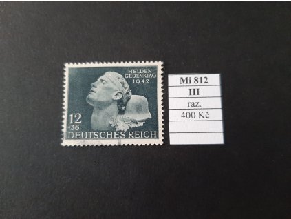 Deutsches Reich Mi 812 III razítkované